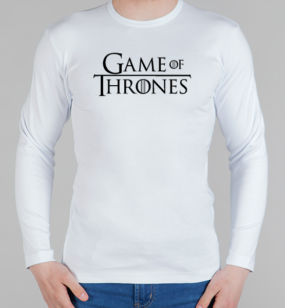 Мужской лонгслив "Game of Thrones logo"