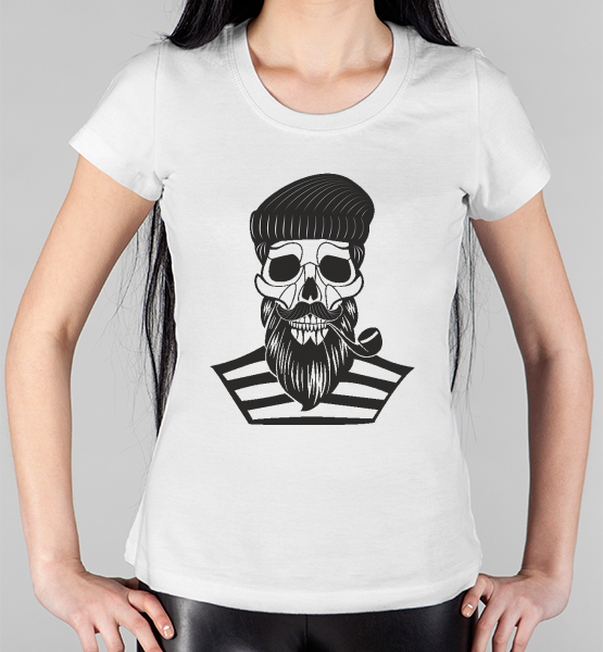 Женская футболка "Пират"