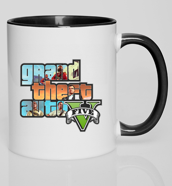 Цветная кружка "GTA 5 (Grand Theft Auto)"