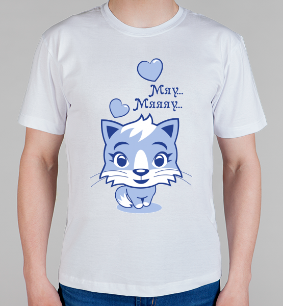 Парная футболка "Котики"