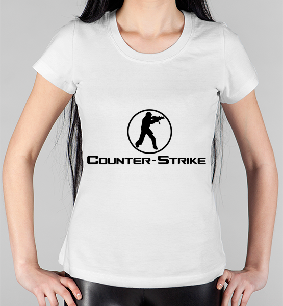 Женская футболка "Counter-Strike"