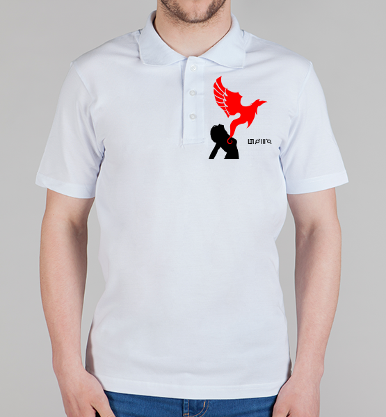 Мужская футболка поло 30 seconds to mars 2