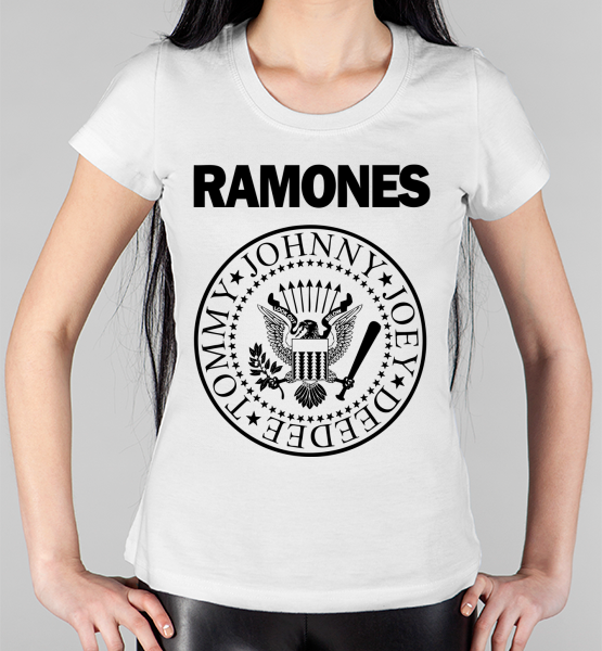 Женская футболка "Ramones"