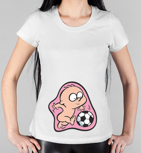 Футболка для беременных "Будущий футболист"