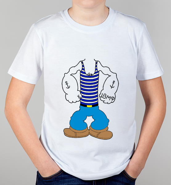 Детская футболка "Морячок"