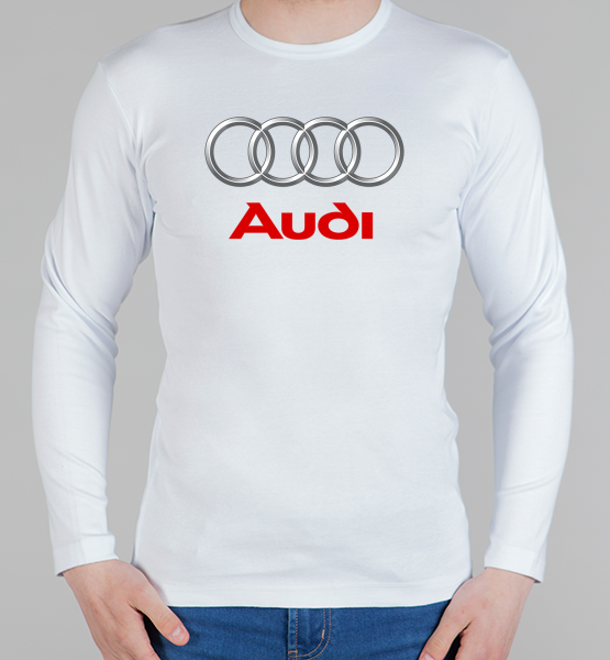 Мужской лонгслив "Audi"
