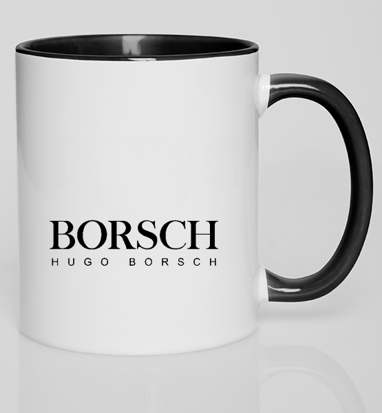 Цветная кружка "Borsch"