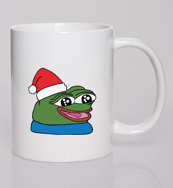 Кружка "Pepe happy new year"
