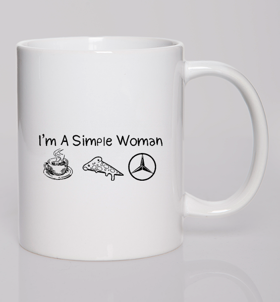 Кружка "I'am a simple woman"