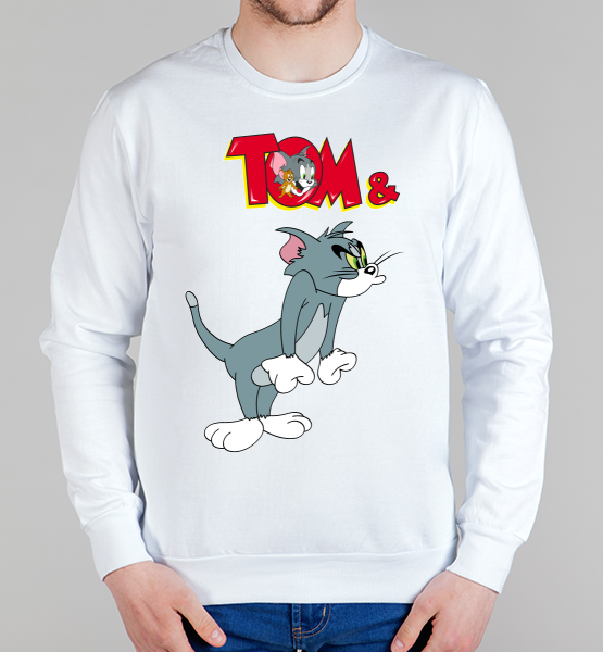 Мужской свитшот "Tom and Jerry"