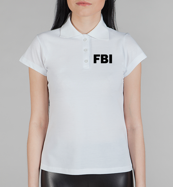 Футболка поло "FBI"