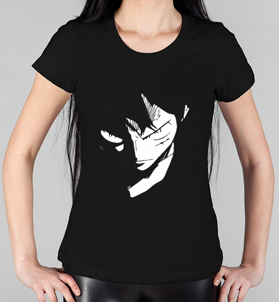 Женская футболка "Луффи из аниме One Piece"