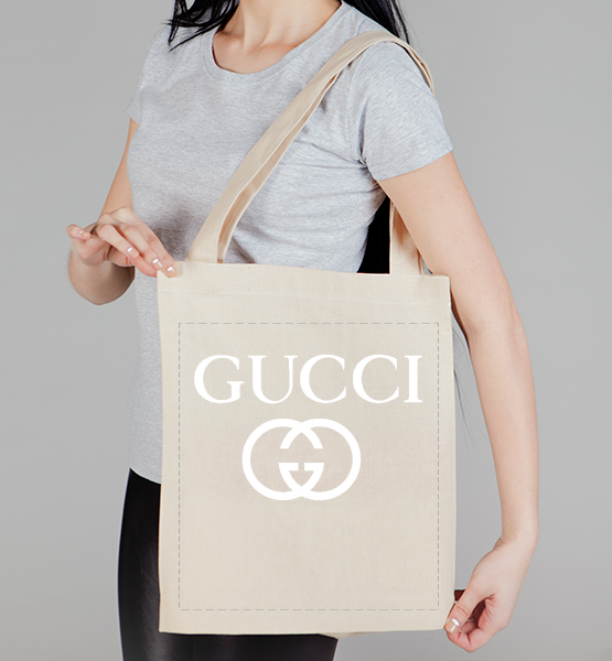 Сумка холщовая Gucci