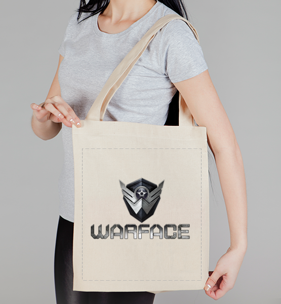 Сумка холщовая Warface Logo