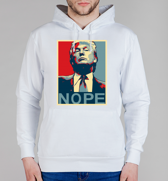 Толстовка "Дональд Трамп (Nope)"