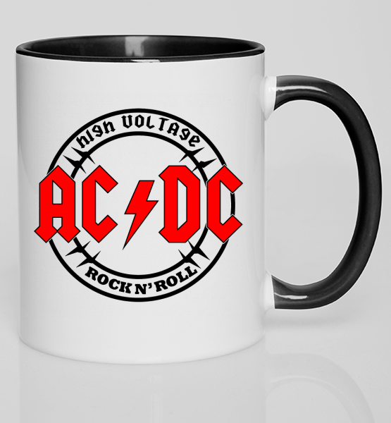 Цветная кружка "AC/DC"