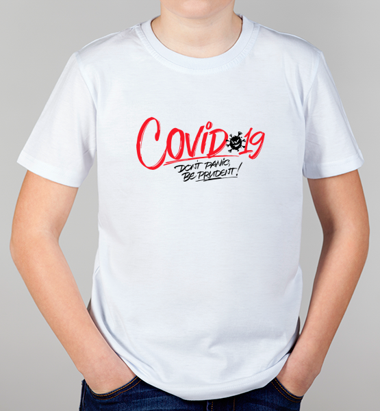 Детская футболка "Covid 19"