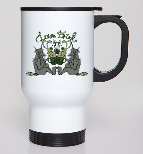 Автокружка "Love drink"