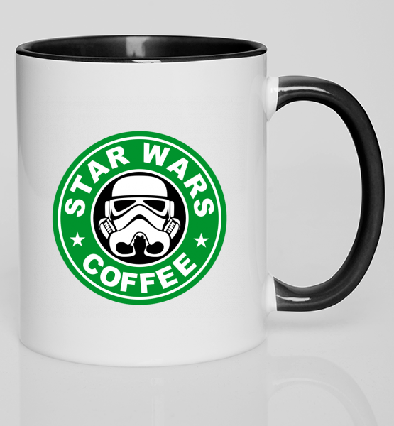 Цветная кружка "Star Wars Cofee"