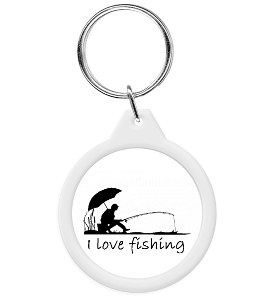 Брелок "I love fishing"
