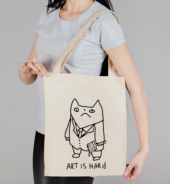 Сумка "Art is Hard"