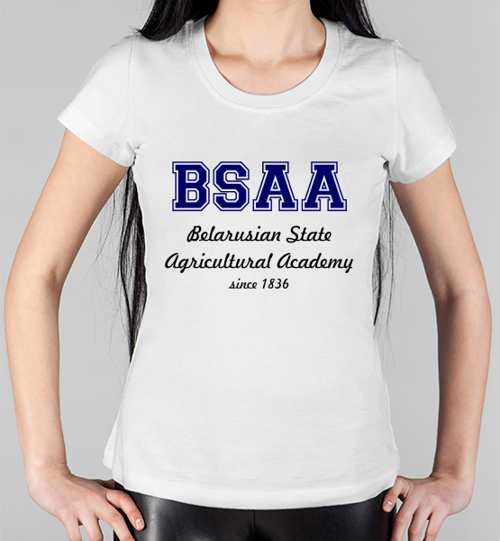 Женская футболка "БГСА"