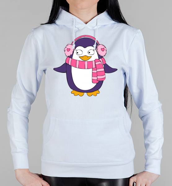Парная толстовка "Пингвин девочка"