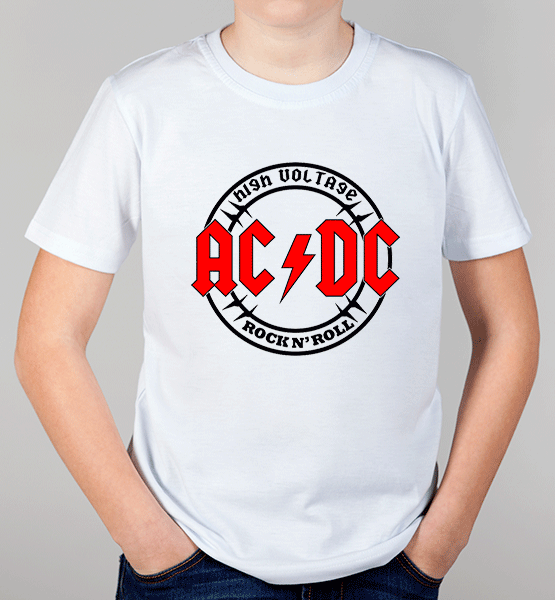 Детская футболка "AC/DC ROCK"