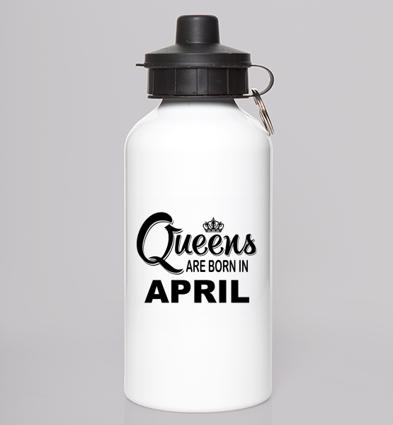 Фляга "Queens are born April"