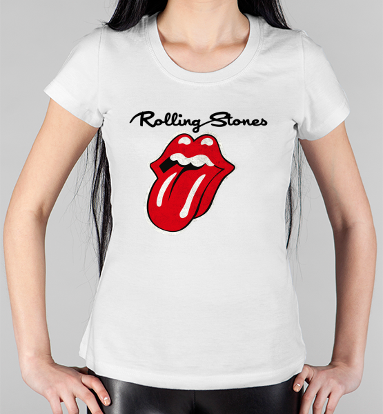 Женская футболка "The Rolling Stones"