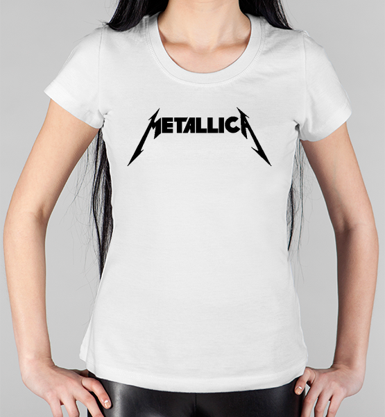 Женская футболка "Metallica"