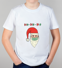 Детская футболка Санта в маске