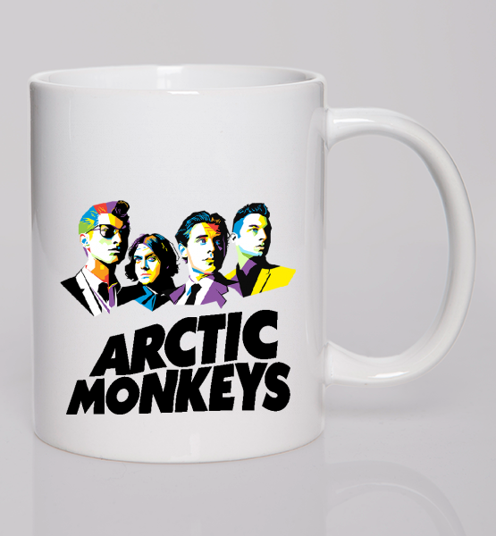 Кружка "Arctic monkeys (поп-арт)"