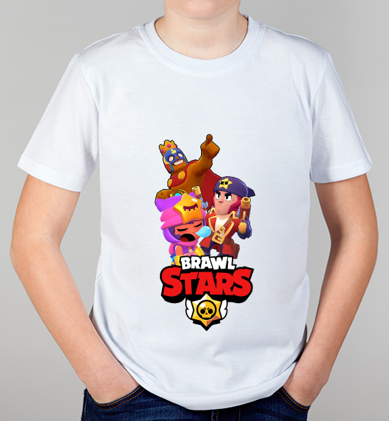 Детская футболка "Brawl Stars Герои 2"