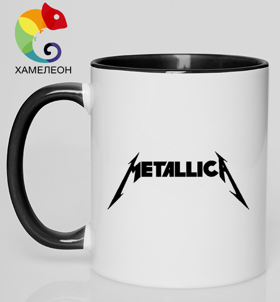 Кружка хамелеон "Metallica"