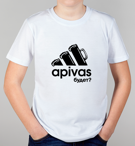Детская футболка "apivas будет?"