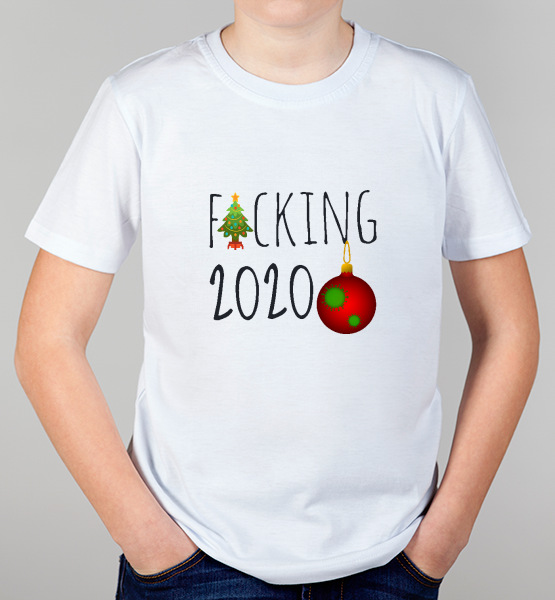 Детская футболка "F.cking 2020"
