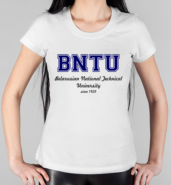 Женская футболка "БНТУ"