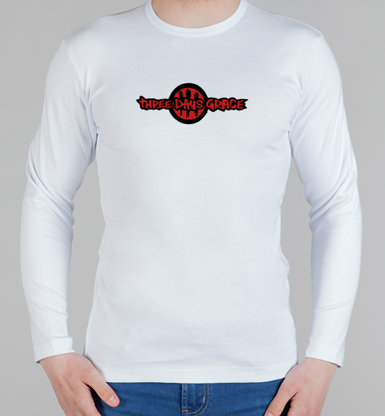 Мужской лонгслив "Three Days Grace #2"