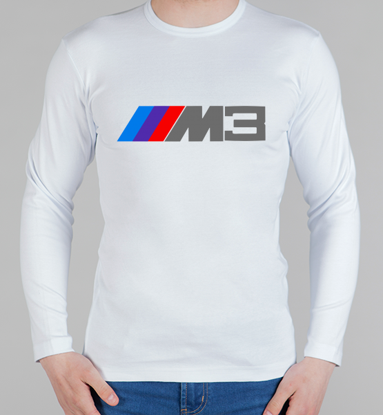 Мужской лонгслив "BMW M3"