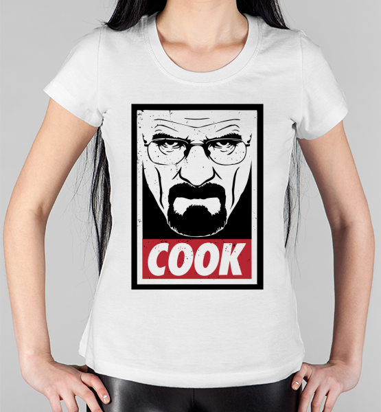 Женская футболка "Cook"