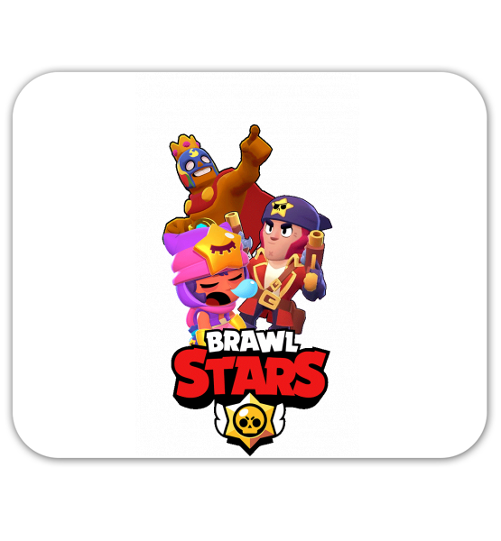 Коврик для мышки "Brawl Stars Герои 2"