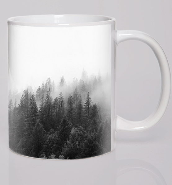 3D кружка Мистический лес