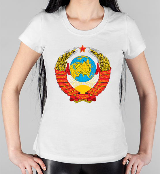 Женская футболка "СССР"