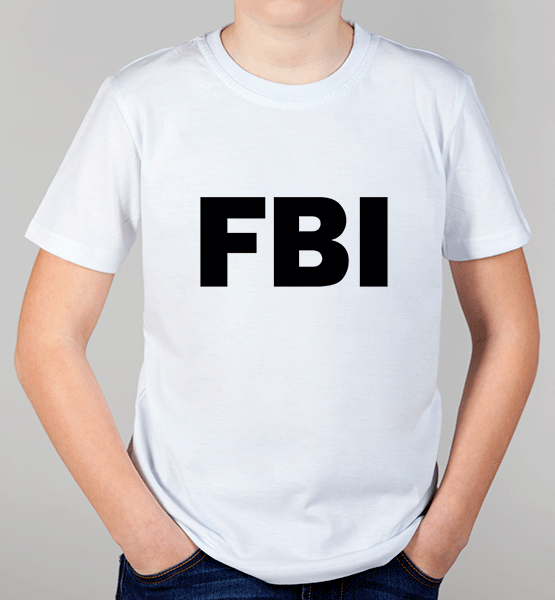 Детская футболка "FBI"