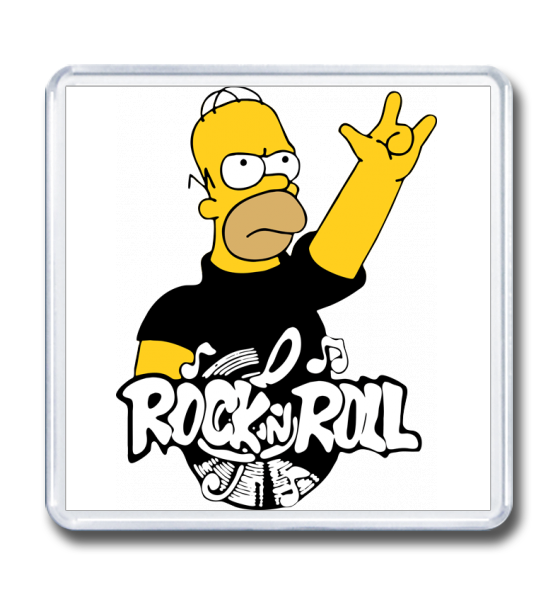 Магнит 65×65 "Rock-n-Roll"