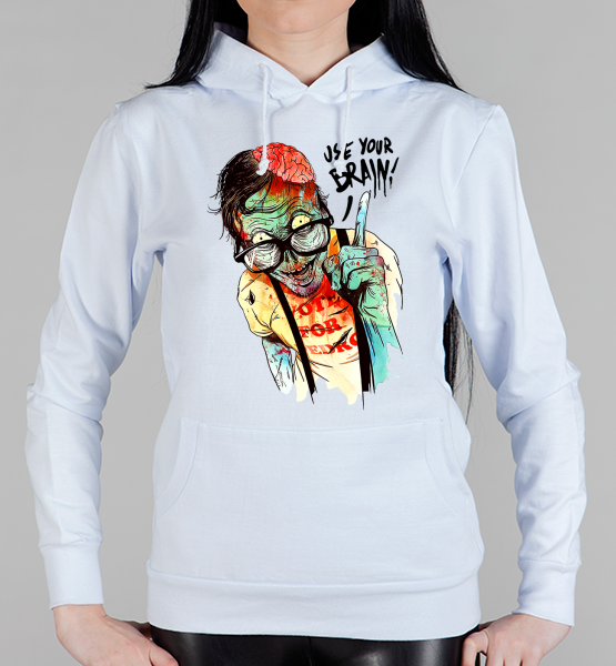 Женская толстовка "Зомби"