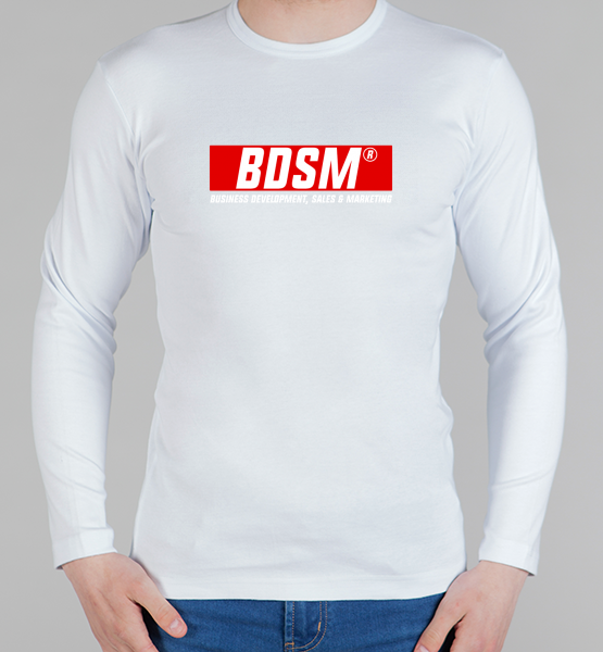 Мужская футболка с длинным рукавом BDSM
