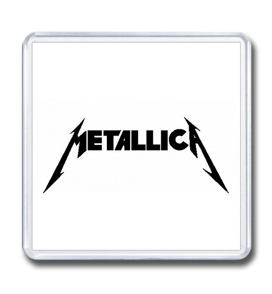 Магнит 65×65 "Metallica"
