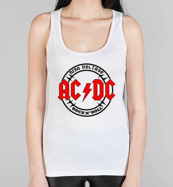 Женская борцовка "AC/DC"